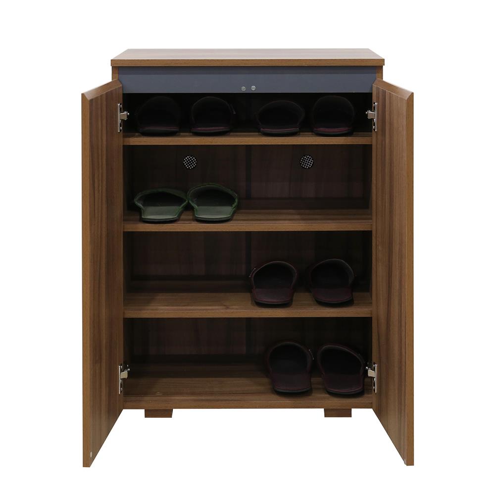 ตู้วางรองเท้า FURDINI AUSTIN 60 ซม. สีวอลนัท/เทา