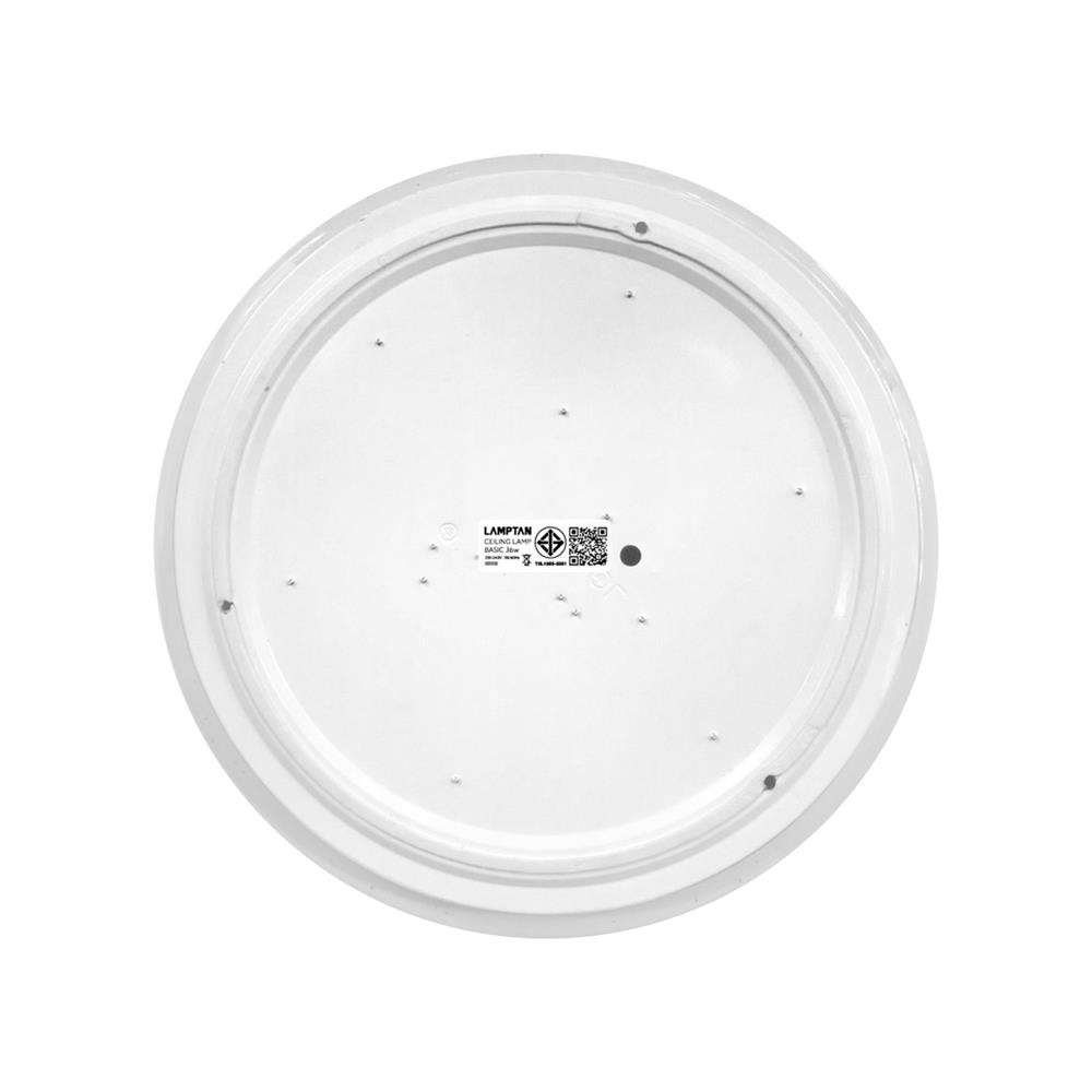 ไฟเพดาน LED LAMPTAN BASIC 16 นิ้ว 36 วัตต์ DAYLIGHT สีขาว