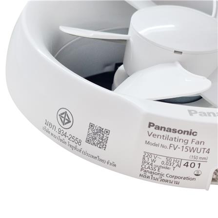 พัดลมดูดอากาศติดกระจก 6 นิ้ว PANASONIC FV-15WUT406V_1