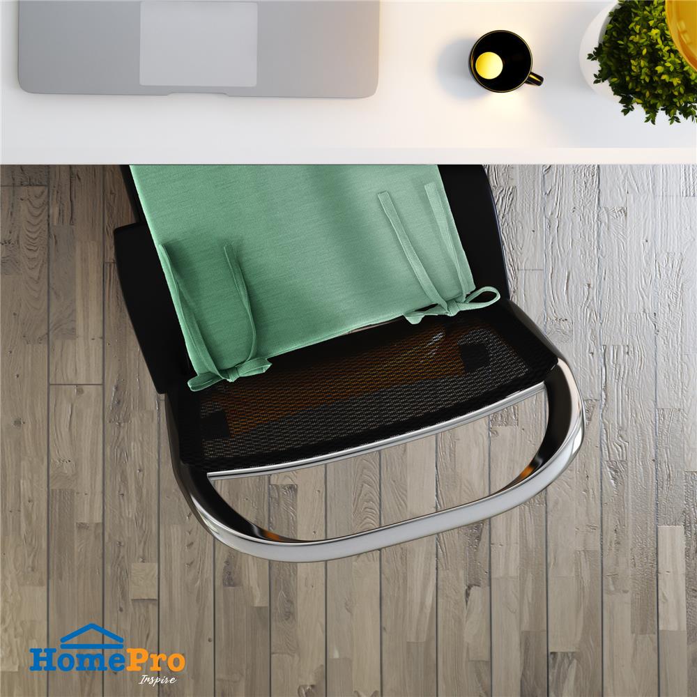 เบาะรองนั่ง HOME LIVING STYLE ORGANII 16X16 นิ้ว สีเขียว