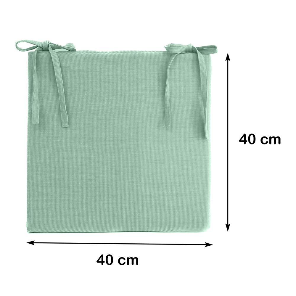 เบาะรองนั่ง HOME LIVING STYLE ORGANII 16X16 นิ้ว สีเขียว