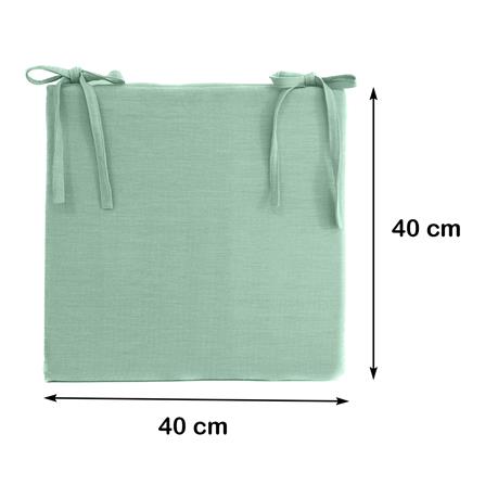 เบาะรองนั่ง HOME LIVING STYLE ORGANII 16X16 นิ้ว สีเขียว_6