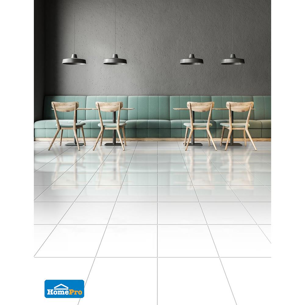 กระเบื้องพื้น 12x12 นิ้ว DURAGRES ดูรา ขาว A 1 ตร.ม.