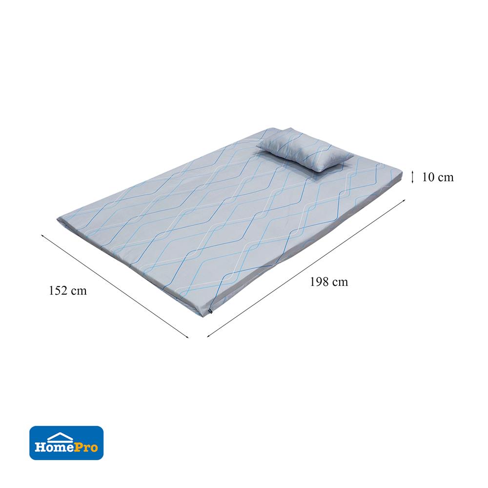 ที่นอนปิกนิก ME LIVING IVY 152X198 ซม. สีเทา