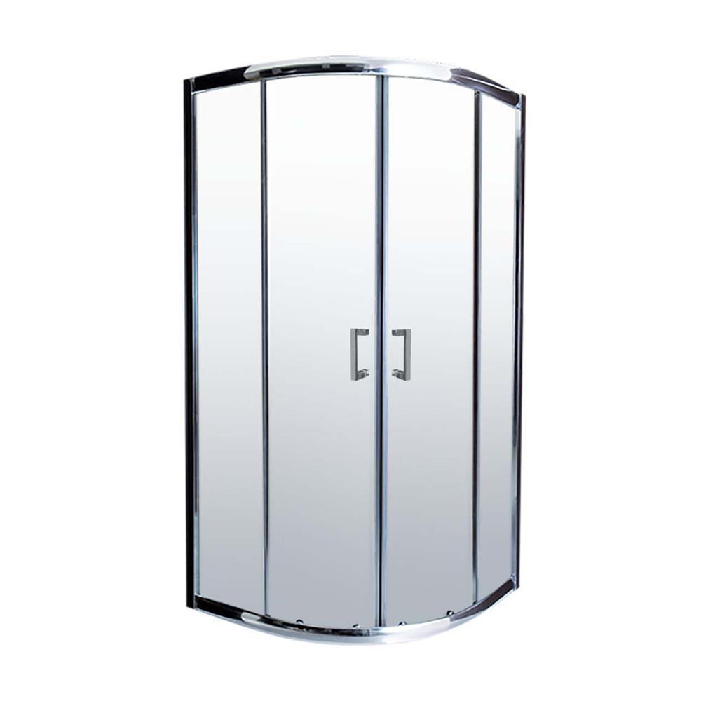ฉากกั้นอาบน้ำ I-SPA I-CUR003GCR 90x90x190 ซม. สีโครม