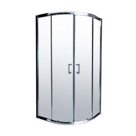 ฉากกั้นอาบน้ำ I-SPA I-CUR003GCR 90x90x190 ซม. สีโครม_0
