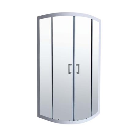 ฉากกั้นอาบน้ำ I-SPA I-CUR003GWH 90x90x190 ซม. สีขาว_0