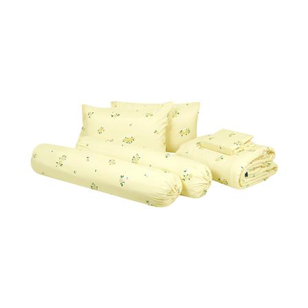 ชุดผ้าปูที่นอน 5 ฟุต 6 ชิ้น ME LIVING MARIGOLD สีเหลือง_2