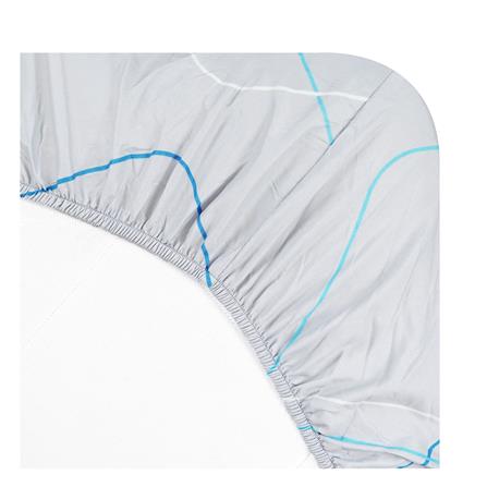 ชุดผ้าปูที่นอน 6 ฟุต 6 ชิ้น ME LIVING IVY สีเทา_3