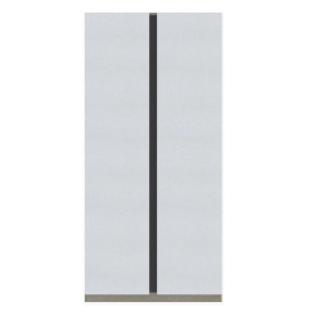 ตู้เสื้อผ้า 2 บานเปิด KONCEPT&nbsp;BLOX 19216651 100 ซม. สีขาว