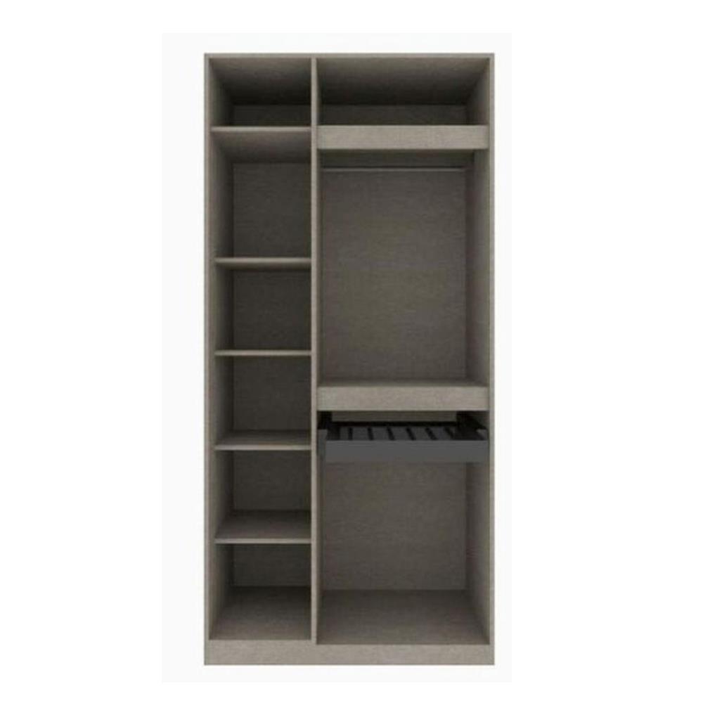 ตู้เสื้อผ้า 2 บานเปิด KONCEPT&nbsp;BLOX 19216651 100 ซม. สีขาว