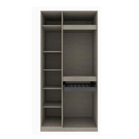 ตู้เสื้อผ้า 2 บานเปิด KONCEPT BLOX 19216651 100 ซม. สีขาว_1