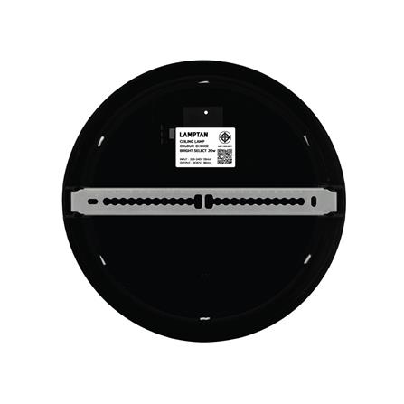 ดาวน์ไลท์ LED LAMPTAN BRIGHT SELECT 8.7 นิ้ว 20 วัตต์ DAYLIGHT/COOL WHITE/WARM WHITE สีดำ_2
