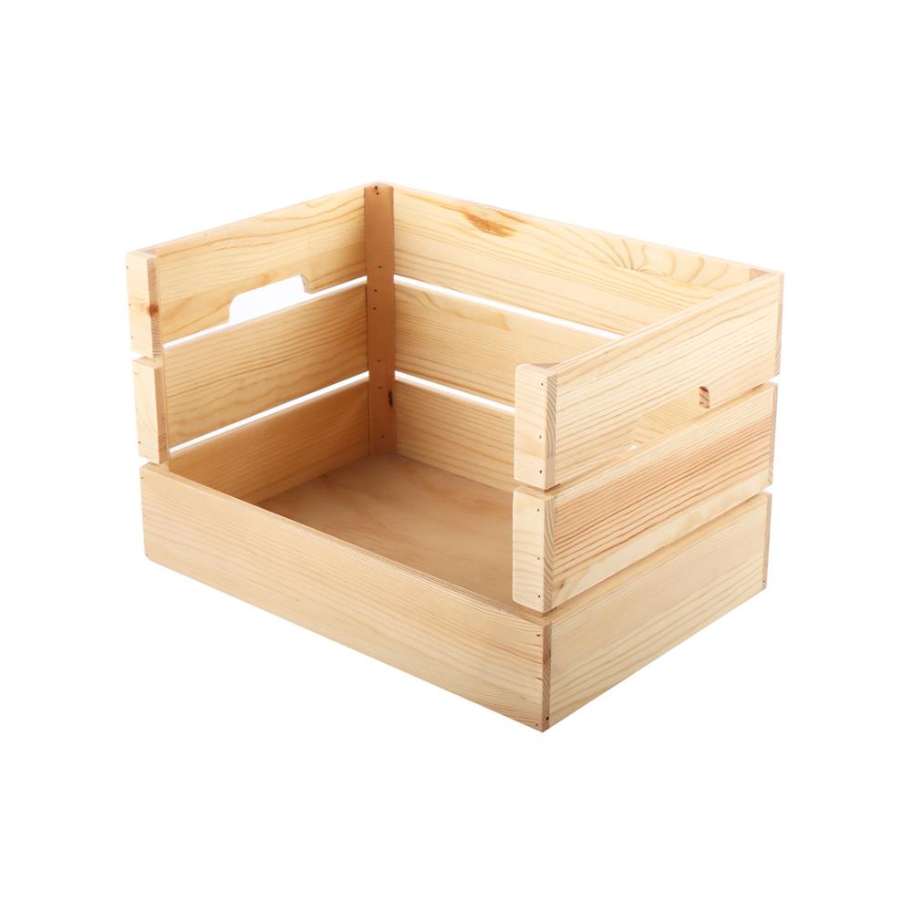 ลังไม้ STACKO HOME XXL 38x26x24 ซม. สีธรรมชาติ