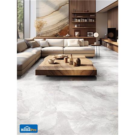 กระเบื้องพื้นพอร์ซเลน 80x160 ซม. TARA เมลิไลท์ ขาว 2.56 ตร.ม._2