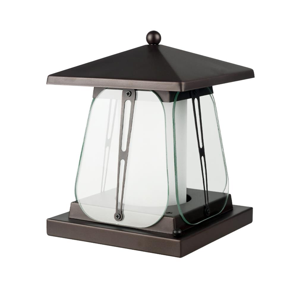 ไฟหัวเสา L&E 36-01731 สีน้ำตาล