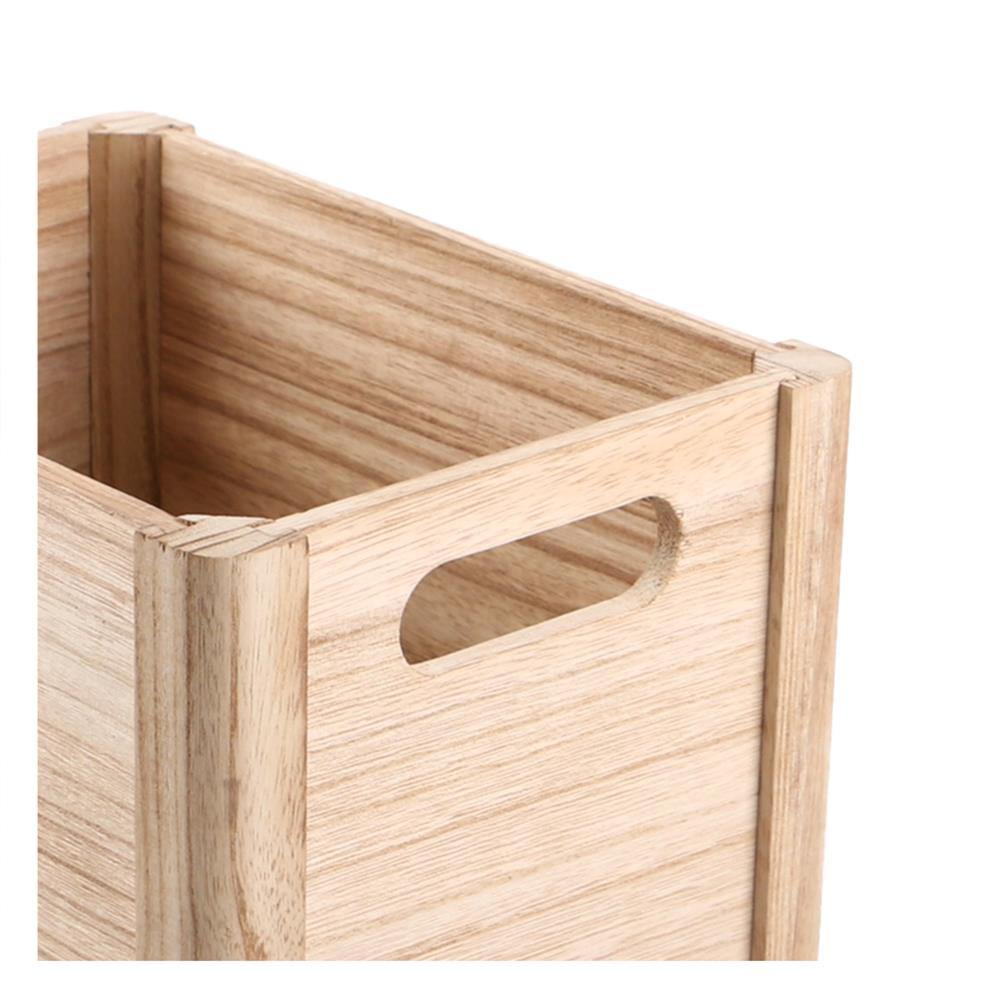 กล่องลังไม้ STACKO DIY M 19x26x24 ซม. สีน้ำตาล