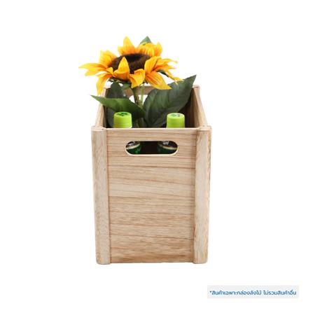 กล่องลังไม้ STACKO DIY M 19x26x24 ซม. สีน้ำตาล_1
