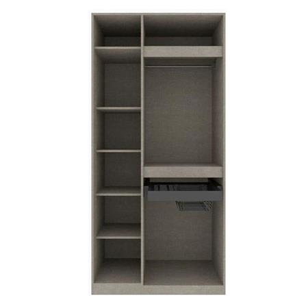 ตู้เสื้อผ้า 2 บานเปิด KONCEPT BLOX 19216702 100 ซม. สีไม้อ่อน_1