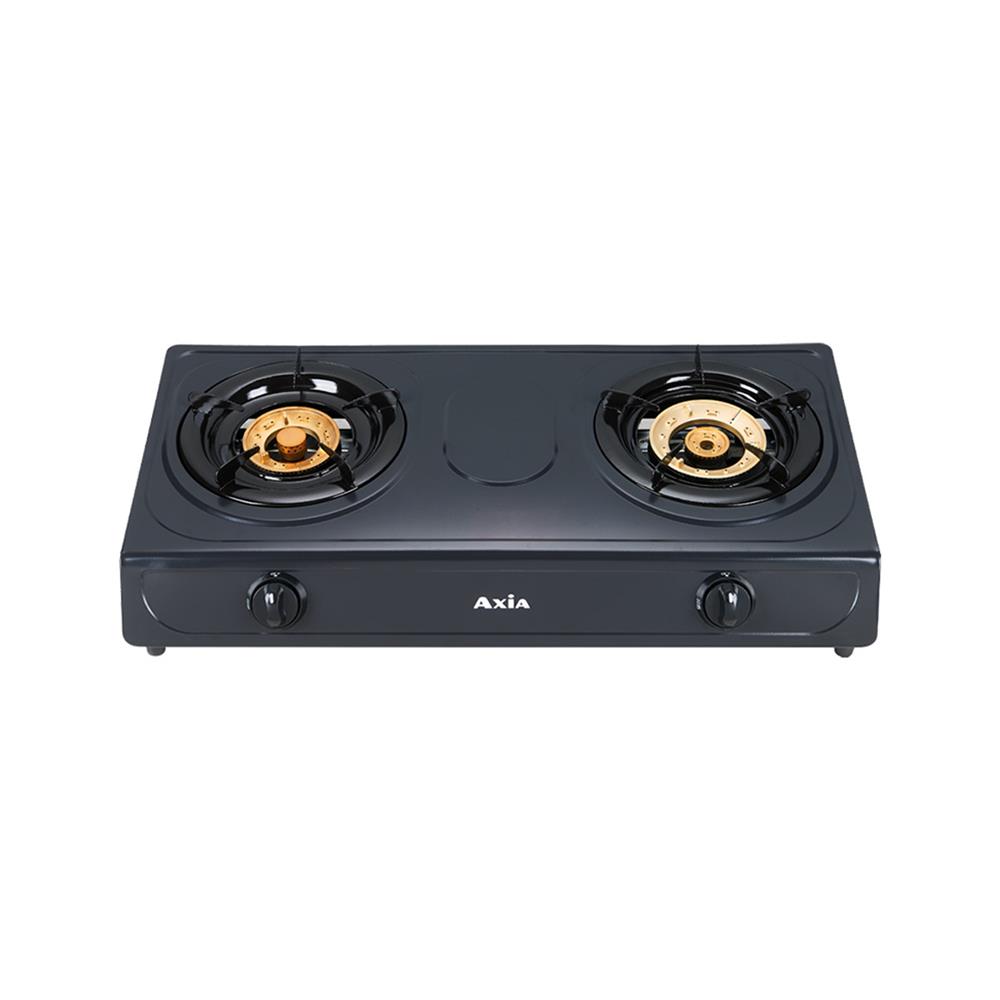 เตาแก๊สตั้งโต๊ะ 2 หัวแก๊ส AXIA QUARTZ