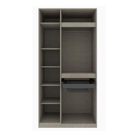 ตู้เสื้อผ้า 2 บานเปิด KONCEPT BLOX 19216672 100 ซม. สีไม้อ่อน_1