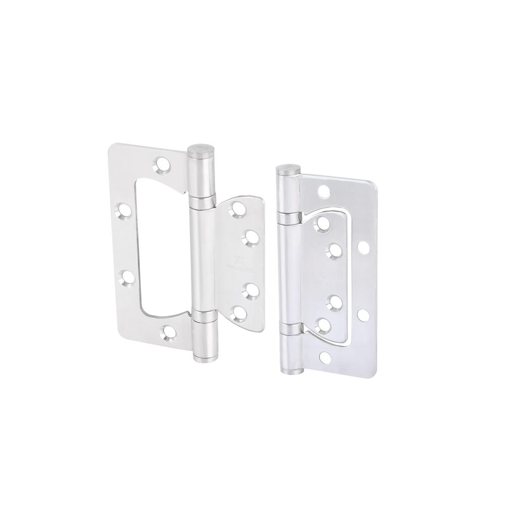 บานพับ 4X3 นิ้ว X 2.5 มม. HAFELE 483.02.452 ไม่เซาะร่อง สีสเตนเลส แพ็ก 3 ชิ้น