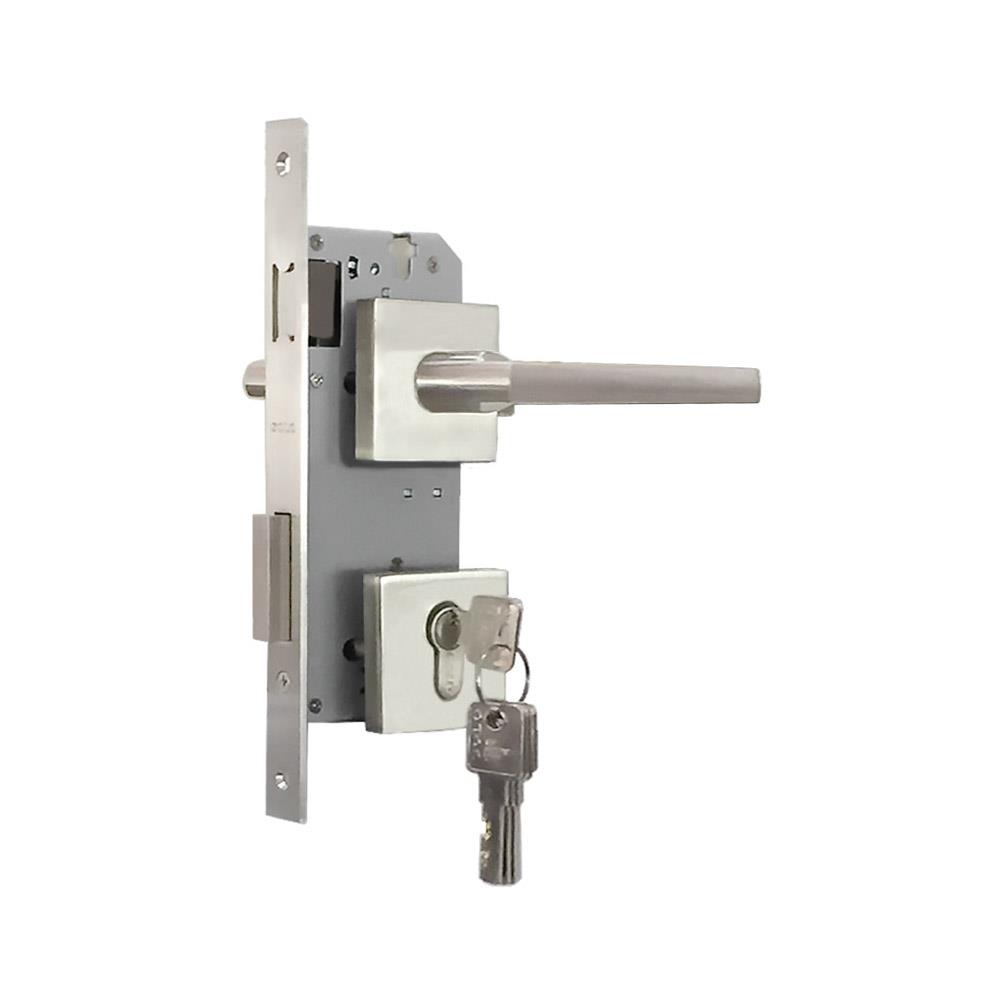 มือจับก้านโยกห้องทั่วไป MORTISE  SOLO MS 5515 SN สีสเตนเลส