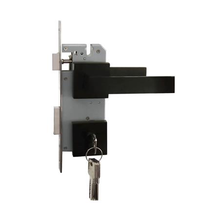 มือจับก้านโยกห้องทั่วไป MORTISE SOLO MS 5525 BN สีดำ_0