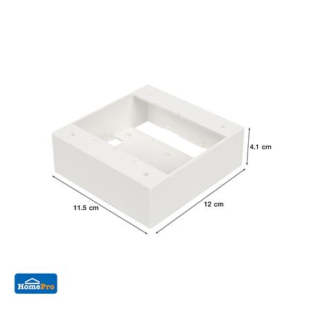 กล่องลอย ELECKTA 14758 BASIC 4X4 นิ้ว สีขาว_3