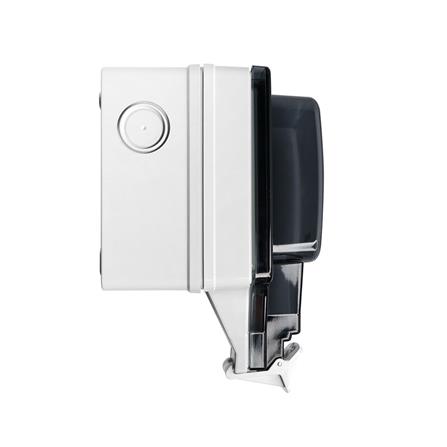 หน้ากากกันน้ำพร้อมเต้ารับ HACO WH-S66-E2 สีเทา_4