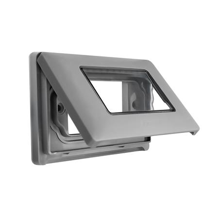 หน้ากากกันน้ำ PANASONIC WEG 8963 LH สีเทา_2