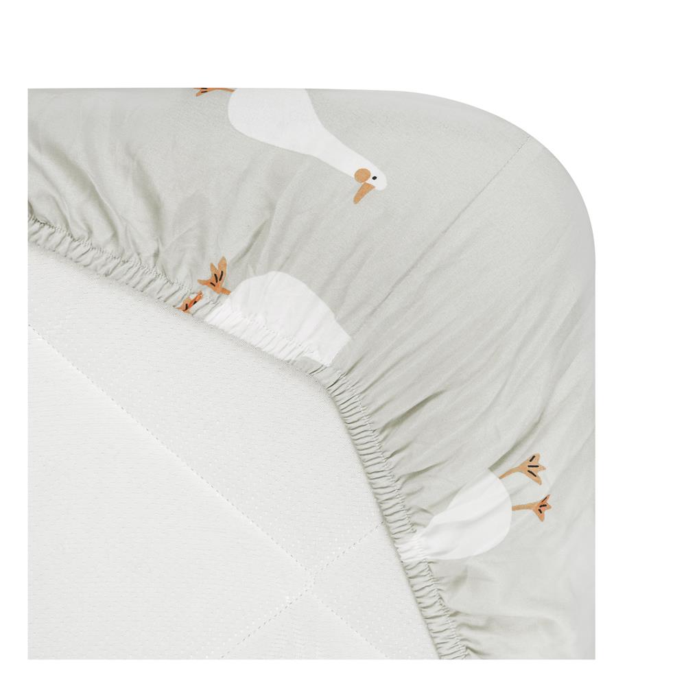 ชุดผ้าปูที่นอน 3.5 ฟุต 4 ชิ้น ME LIVING CUTE GOOSE สีน้ำตาล