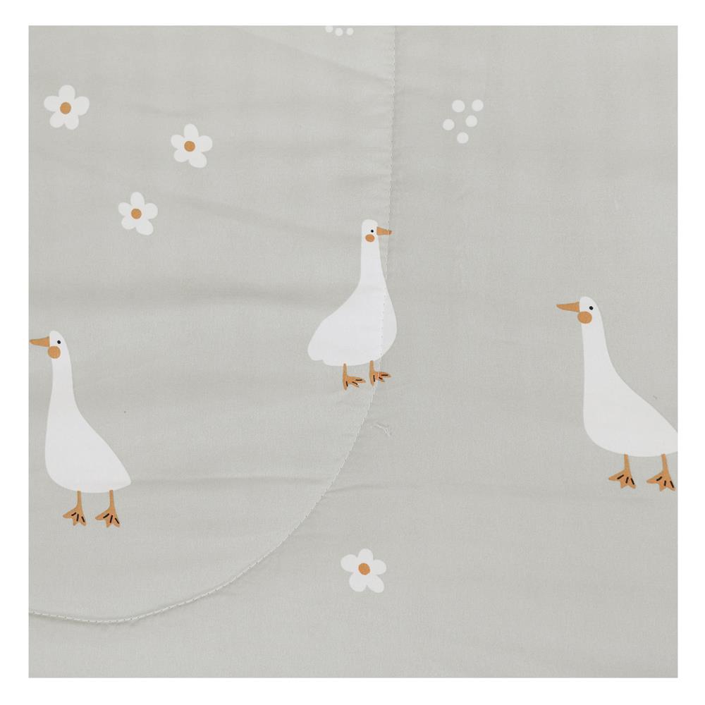 ชุดผ้าปูที่นอน 6 ฟุต 6 ชิ้น ME LIVING CUTE GOOSE สีน้ำตาล