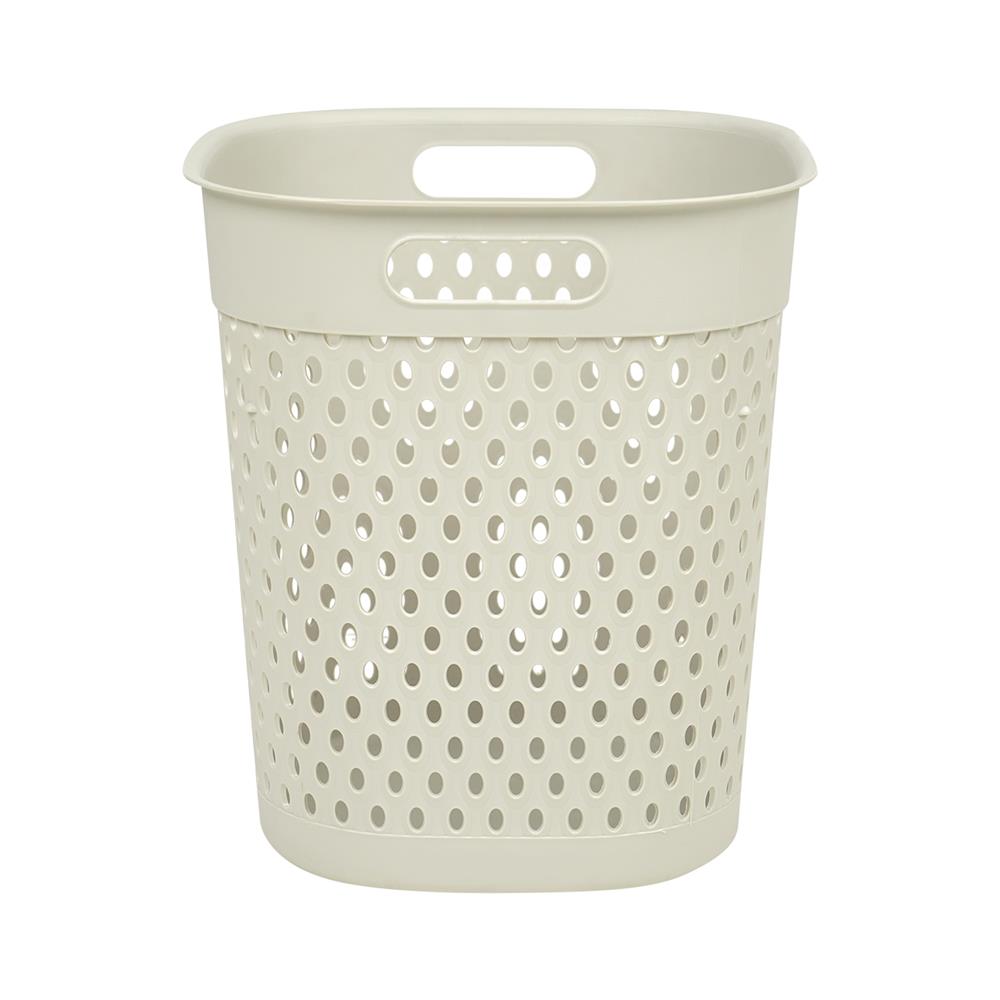 ถังขยะเหลี่ยม ACCO BASKET 14 ลิตร สีเบจ