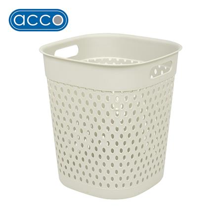 ถังขยะเหลี่ยม ACCO BASKET 14 ลิตร สีเบจ_0