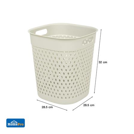 ถังขยะเหลี่ยม ACCO BASKET 14 ลิตร สีเบจ_5
