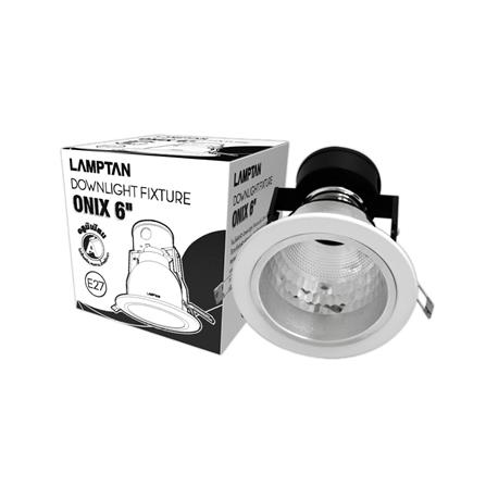 ดาวน์ไลท์ LAMPTAN DOWNLIGHT ONIX 6 นิ้ว สีขาว กลม_3