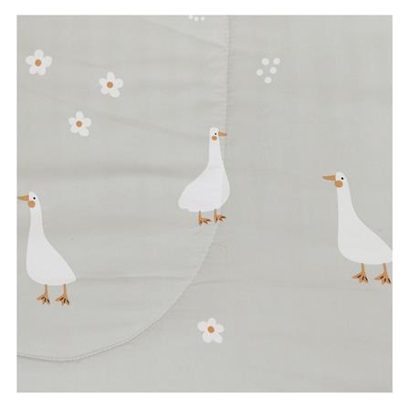 ชุดผ้าปูที่นอน 5 ฟุต 6 ชิ้น ME LIVING CUTE GOOSE สีน้ำตาล_3