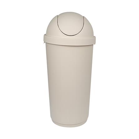 ถังขยะกลม ฝาสวิง ACCO 45 ลิตร สีเบจ_2