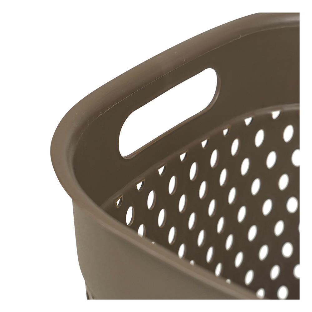 ถังขยะเหลี่ยม ACCO BASKET 14 ลิตร สีน้ำตาล