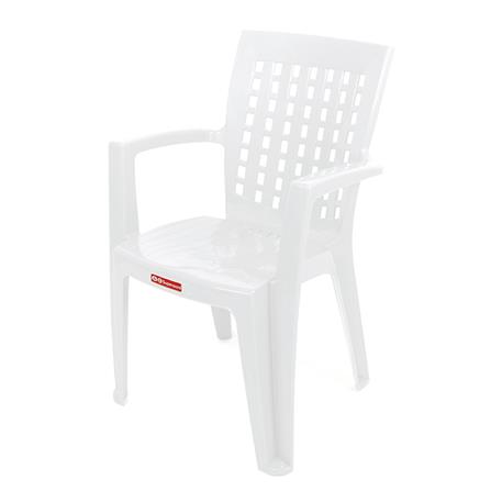เก้าอี้พลาสติก SUPERWARE CH-67 สีขาว