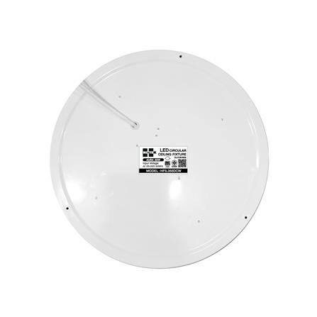 ไฟเพดาน LED HI-TEK HFIL355DCW 19 นิ้ว 55 วัตต์ DAYLIGHT/COOL WHITE/WARM WHITE สีขาว/ทอง_2