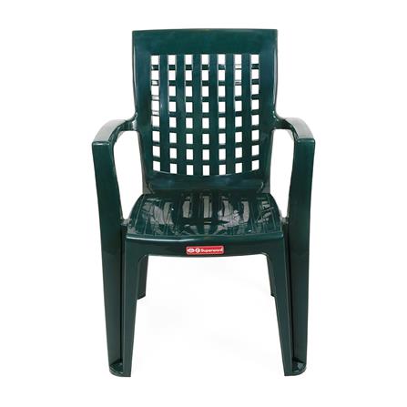 เก้าอี้พลาสติก SUPERWARE CH-67 สีเขียวเข้ม_1