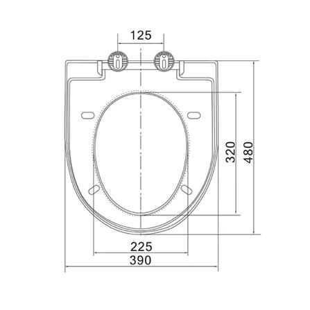 ฝารองนั่ง SLOW CLOSE MOYA 2040_4