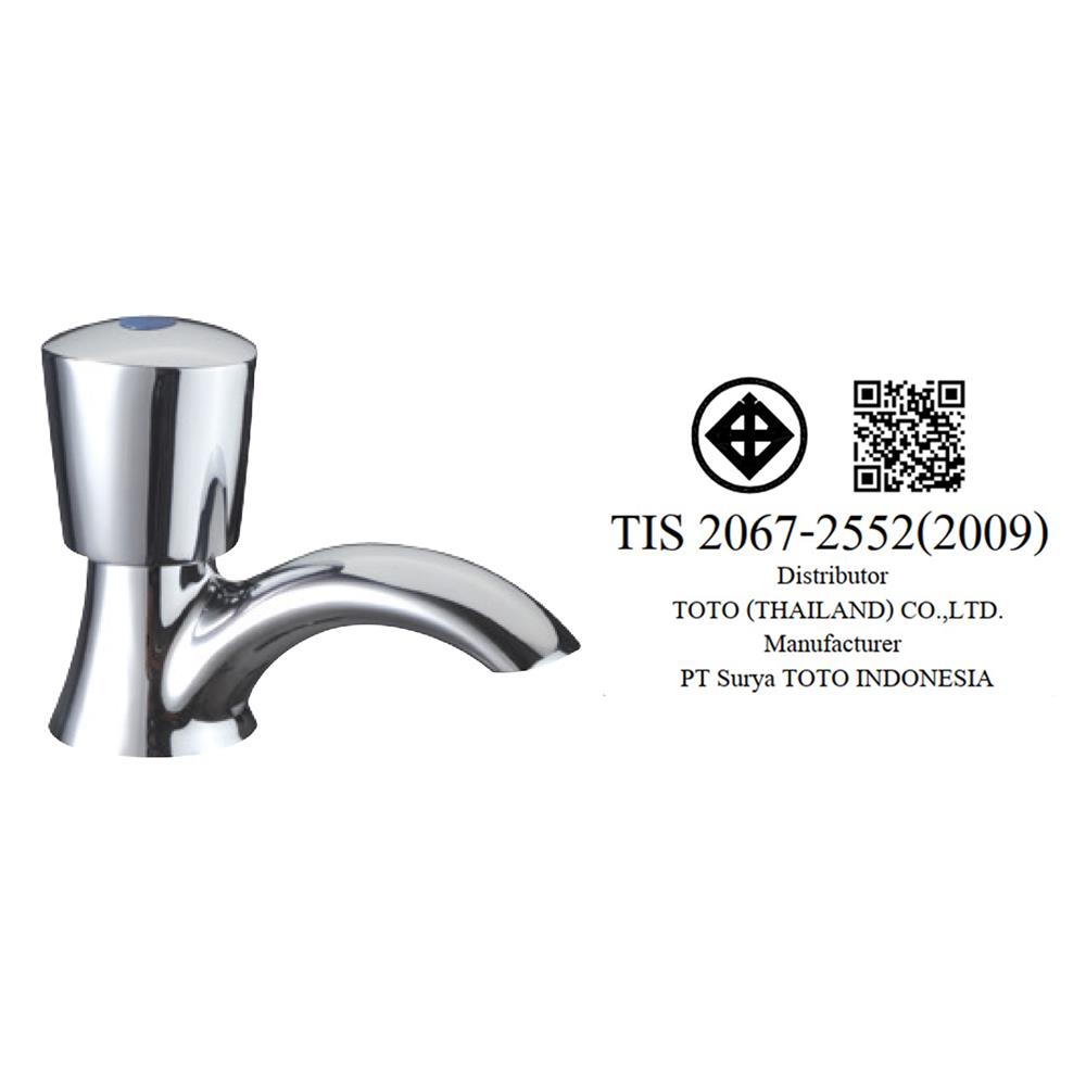 ก๊อกอ่างล้างหน้าเดี่ยว TOTO TX129LR สีโครม