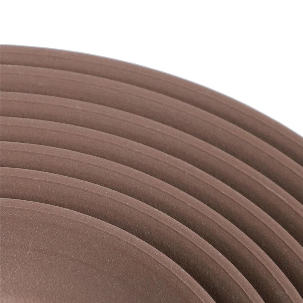 เส้นขอบยาง DYNOFLEX 2 เมตร สีน้ำตาล