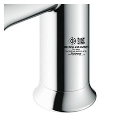ก๊อกอ่างล้างหน้าเดี่ยว TOTO TLS02102T สีโครม_2