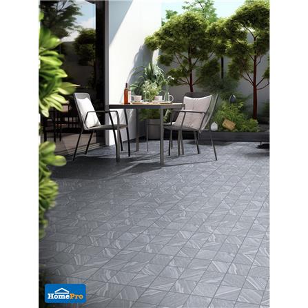 กระเบื้องพื้น 16x16 นิ้ว COTTO เซนทอร์ ดำ (ECO) PM 0.96 ตร.ม._6