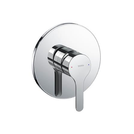 วาล์วฝังกำแพงผสม TOTO TBS01303T สีโครม