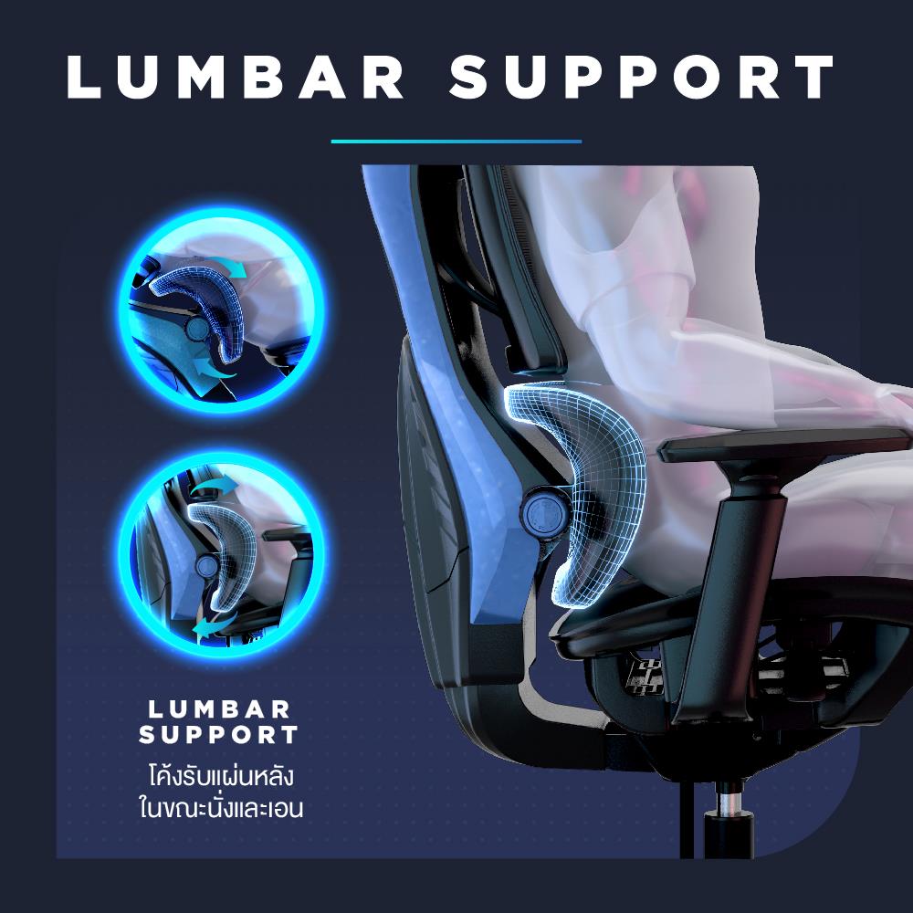 เก้าอี้สุขภาพ ERGOTREND STUNT สีดำ